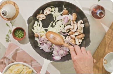 Add vegetables of choice. 